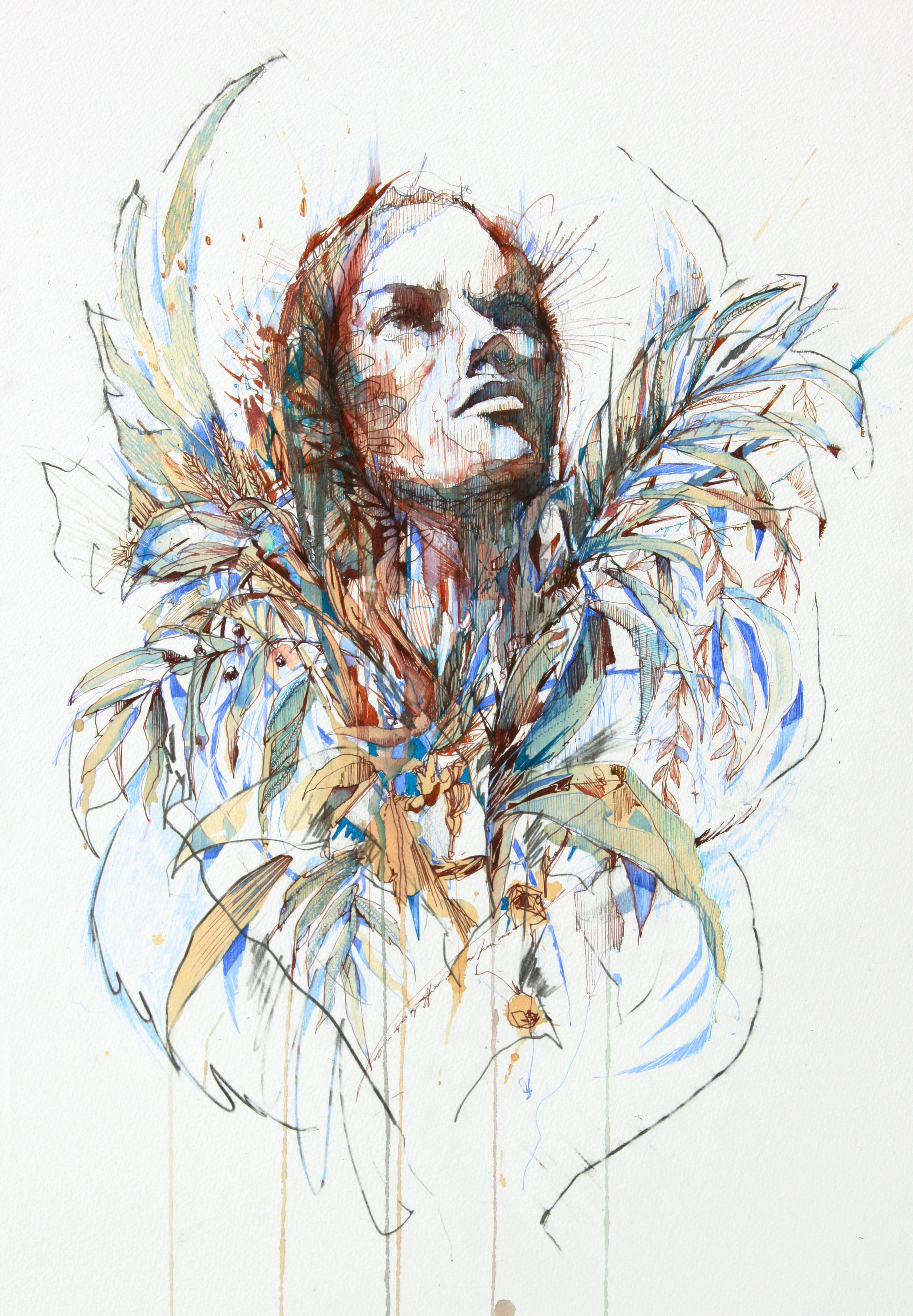 Artwork by Carne Griffiths. Image courtesy the Artist. 